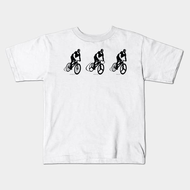 3 Amigos Kids T-Shirt by Adotreid